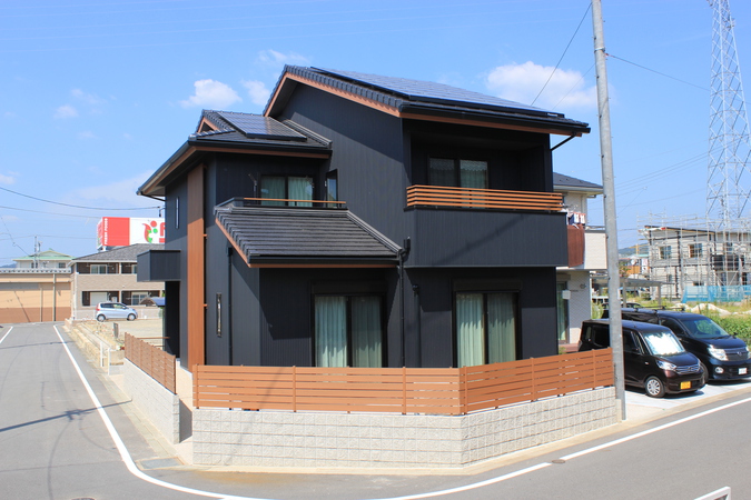 幸田町　現代和風の家